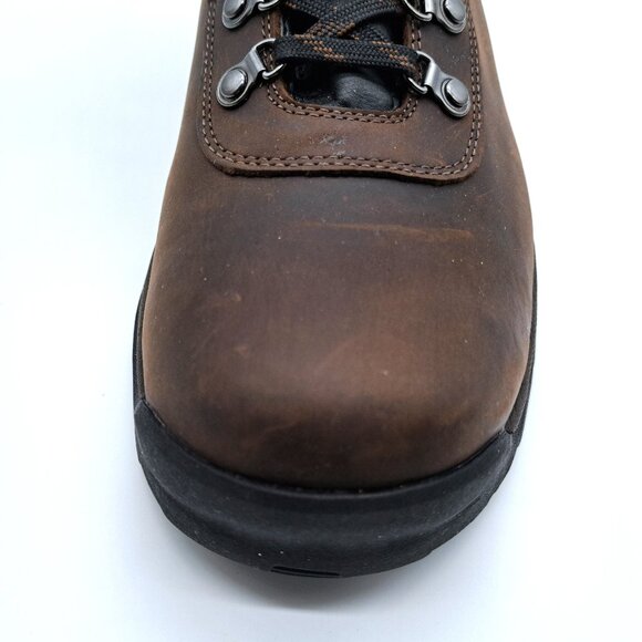 Timberland Men's Flume Mid Waterproof Hiking Boot, Dark Brown - Size 11.5 - Picture 6 of 16